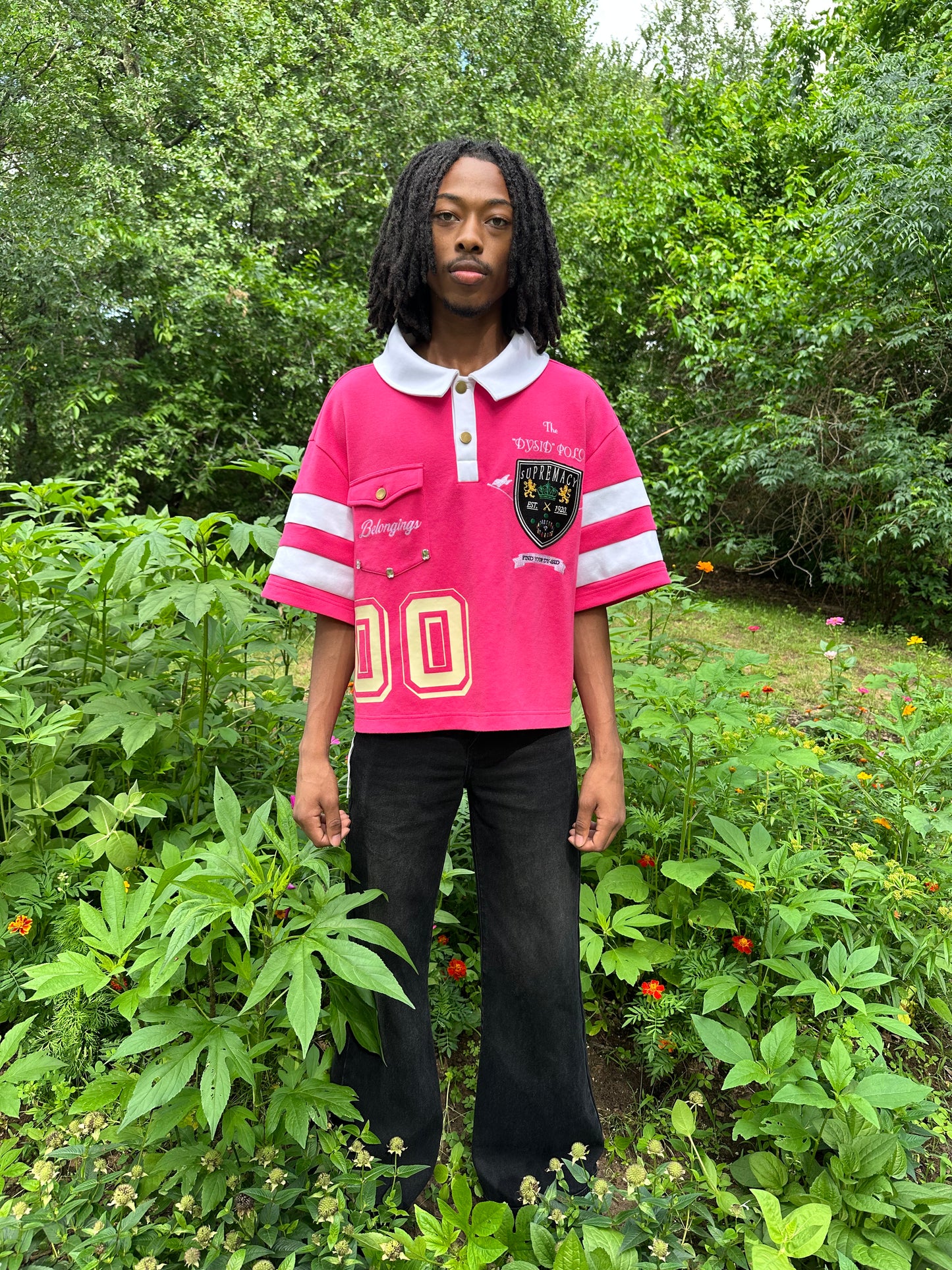 "Bubblegum Pink" Collared shirt