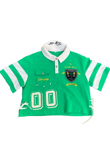 "Matcha Green" Collared shirt