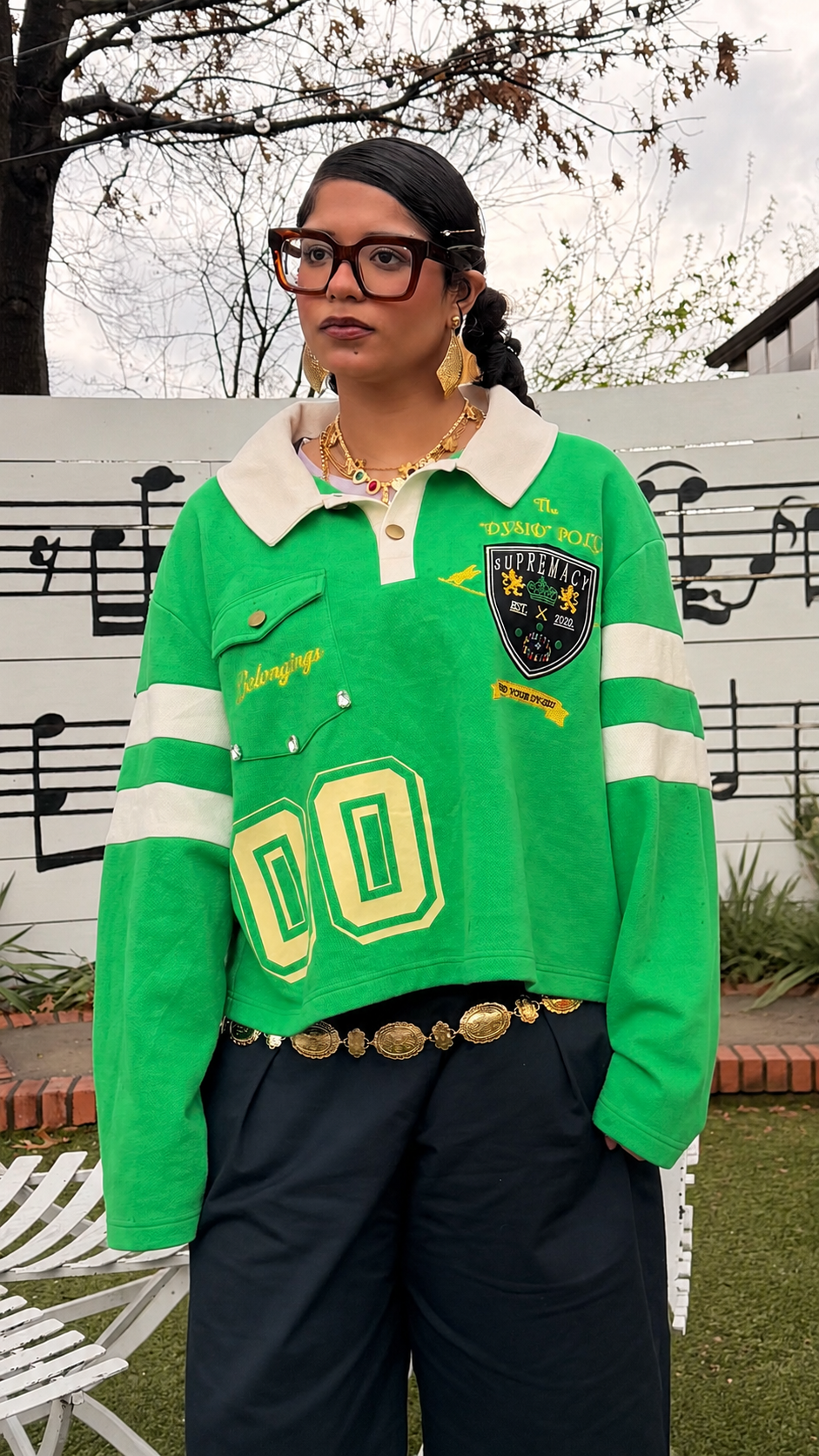 "Matcha Green" Polo Longsleeve