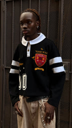 "Noir" Polo Longsleeve