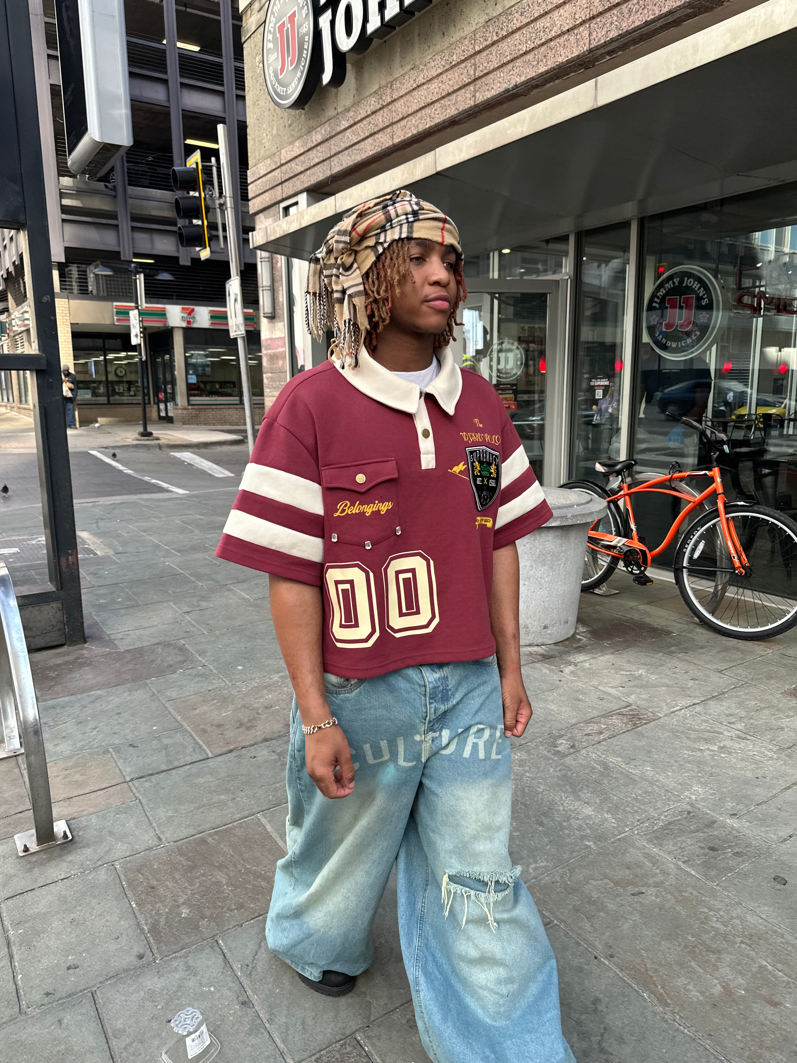 "Wine Red" Enrollment Polo