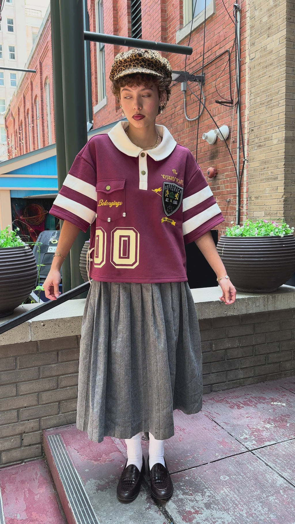 "Wine Red" Enrollment Polo